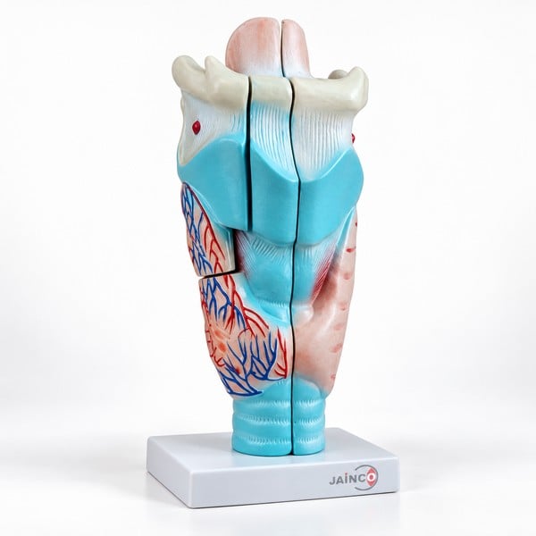 Magnified Human Larynx Model
